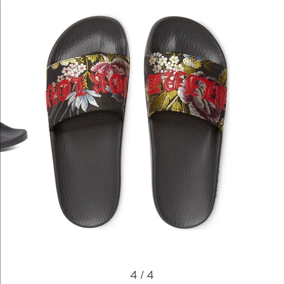 Blind for love gucci slides - Picture 2 of 3